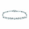 18K White Gold Diamond Bracelet