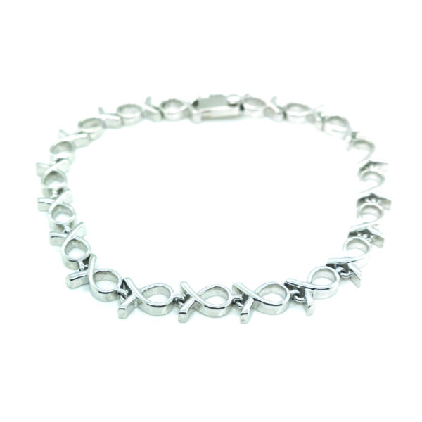 18K White Gold Bracelet