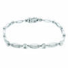 18K White Gold Diamond Bracelet