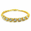 20K Yellow Gold Diamond Bracelet