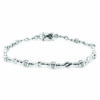 18K White Gold Diamond Bracelet