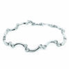 18K White Gold Diamond Bracelet