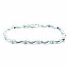 18K White Gold Diamond Bracelet