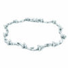 18K White Gold Diamond Bracelet
