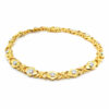 20K Yellow Gold Diamond Bracelet