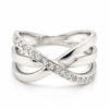 18K White Gold Diamond Ring