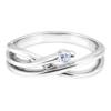 18K White Gold Diamond Ring