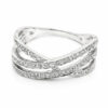 18K White Gold Diamond Ring