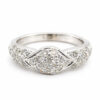 18K White Gold Diamond Ring