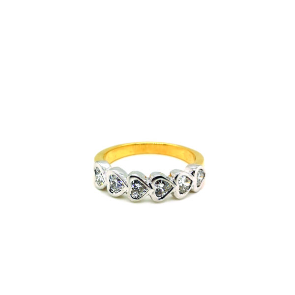 18K Yellow Gold Diamond Ring