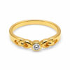 18K Yellow Gold Diamond Ring