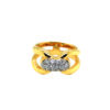 18K Yellow Gold Diamond Ring