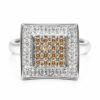 18K White Gold Diamond Ring