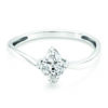 18K White Gold Diamond Ring