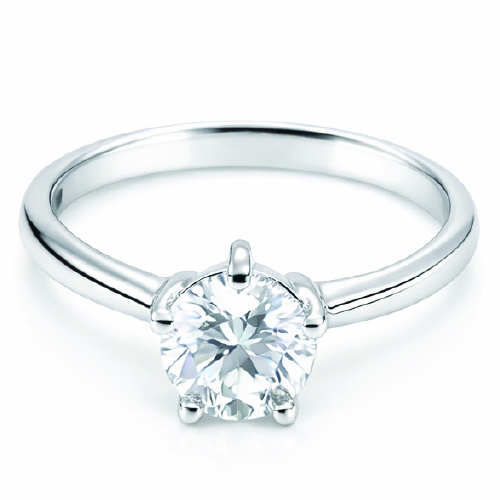 18K White Gold Diamond Ring