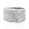 18K White Gold Diamond Ring