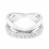 18K White Gold Diamond Ring