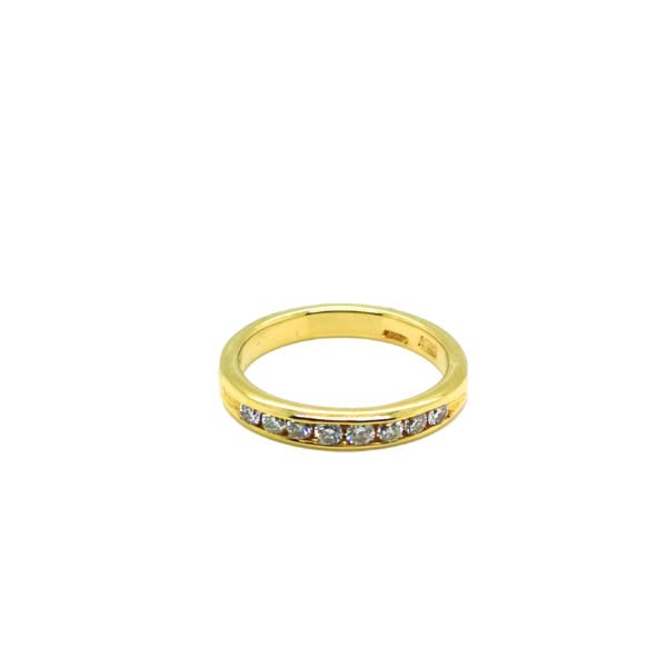 18K Yellow Gold Diamond Ring