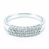 18K White Gold Diamond Ring