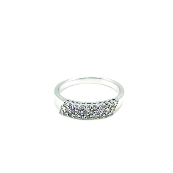 18K White Gold Diamond Ring