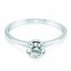 18K White Gold Diamond Ring