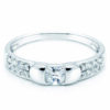 18K White Gold Diamond Ring