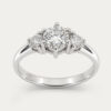 18K White Gold Diamond Ring