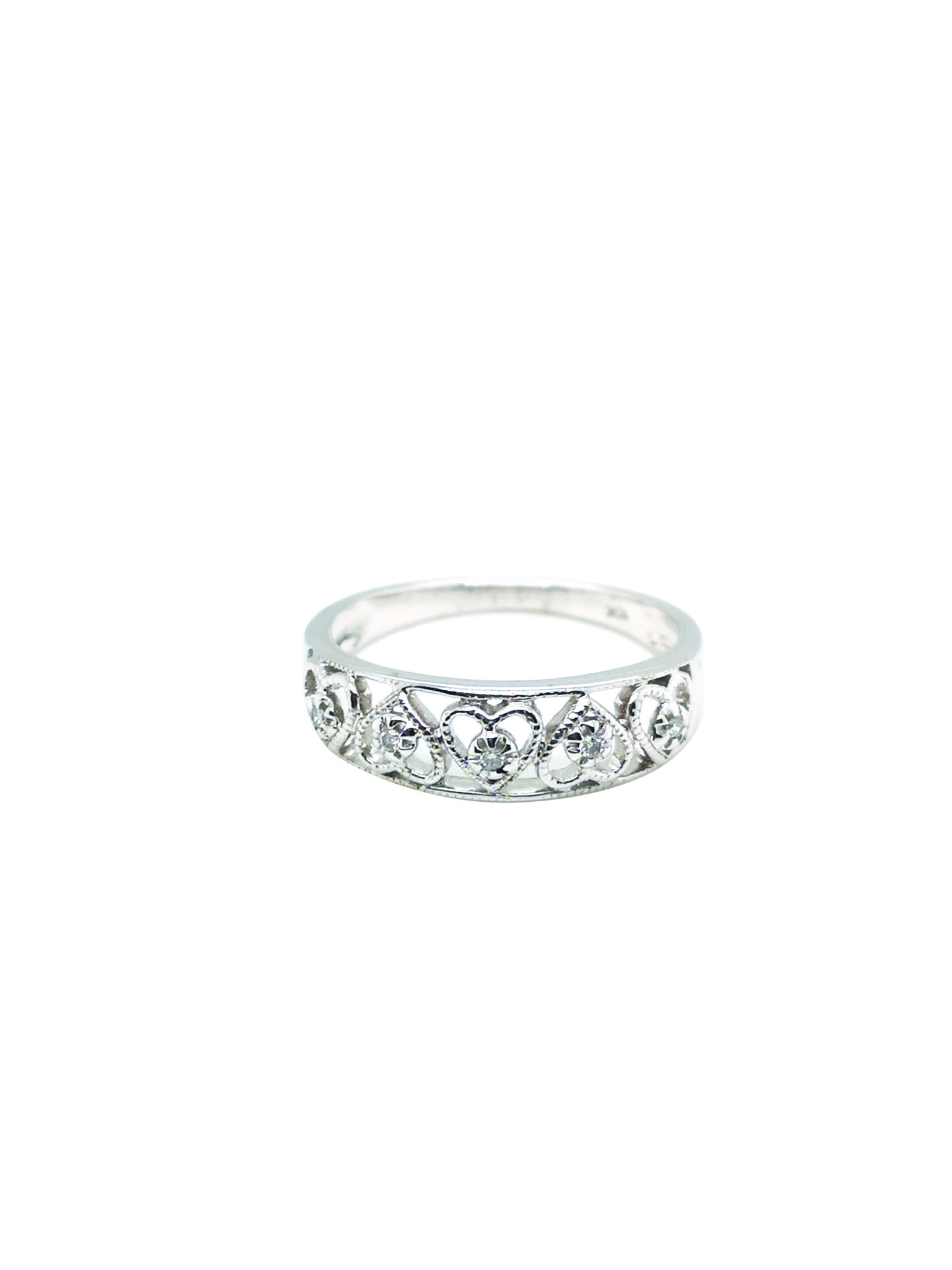 10K White Gold Diamond Ring ValueMax Jewellery