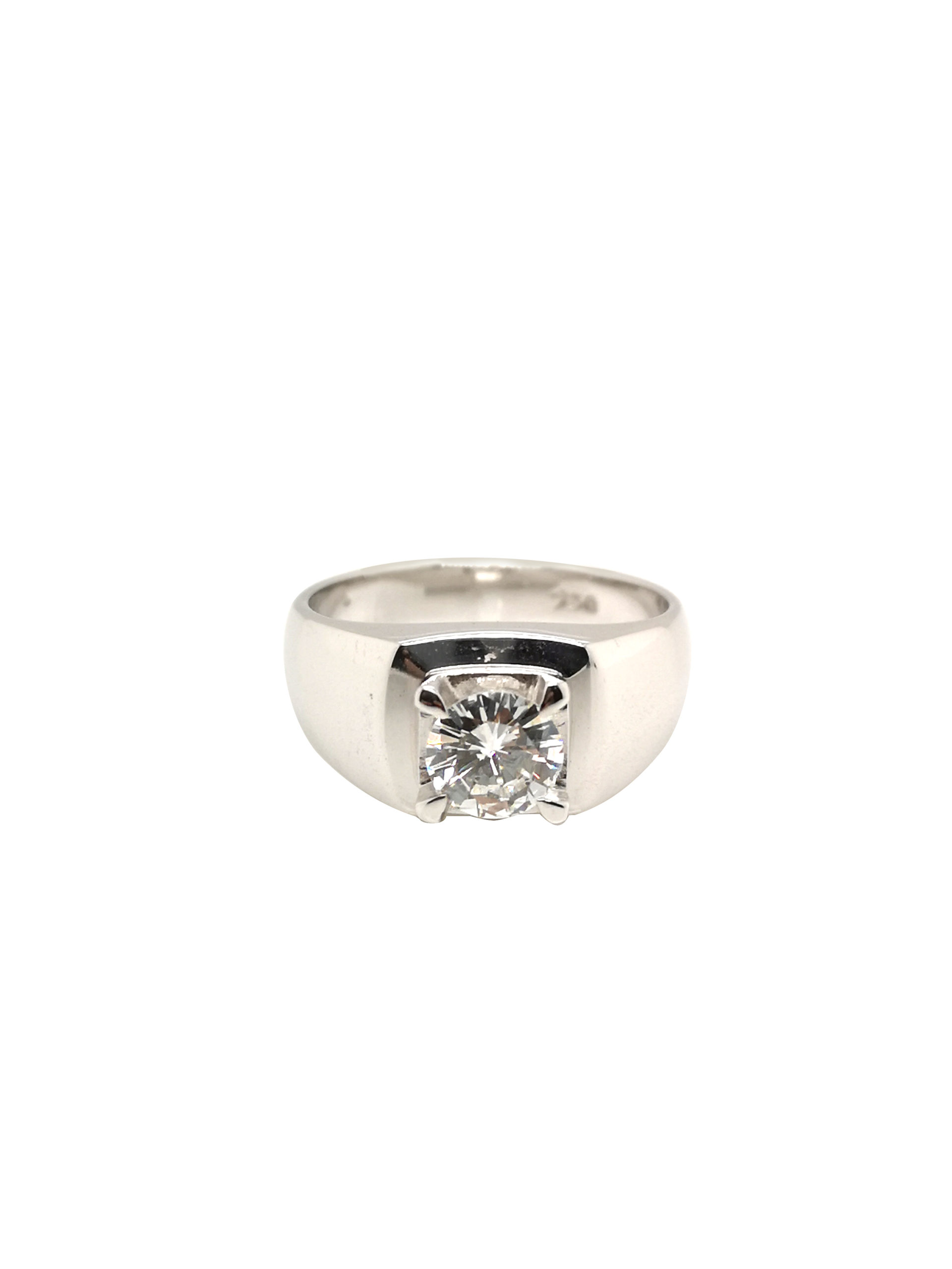 18K White Gold Diamond Ring - ValueMax Jewellery