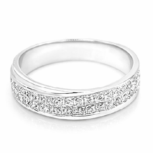 18K White Gold Diamond Ring