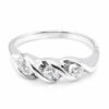 18K White Gold Diamond Ring