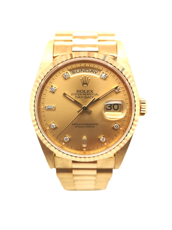 Rolex Day-Date Diamond 18238 Watch