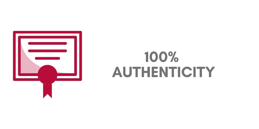 100% authenticity jewellery