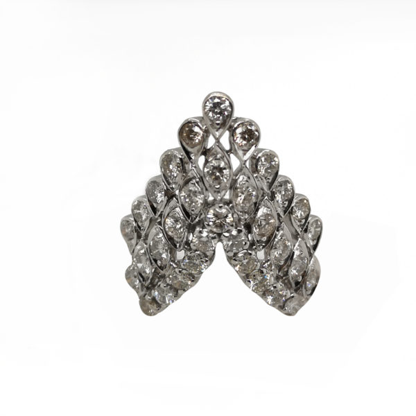 18K White Gold Diamond Ring