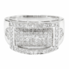 18K White Gold Diamond Ring