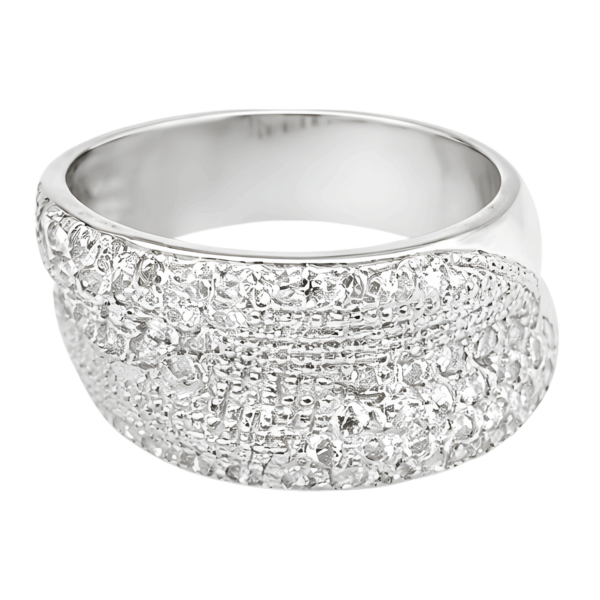 18K White Gold Diamond Ring