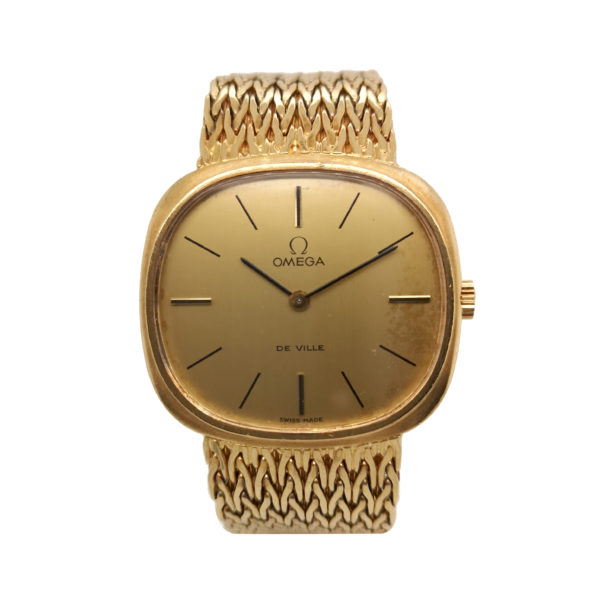 Omega Vintage 18K Yellow Gold Watch