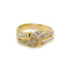 18K Yellow Gold Diamond Ring
