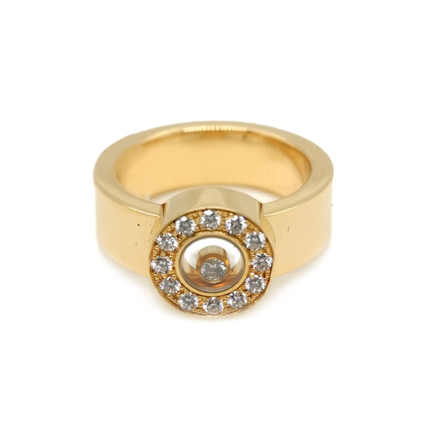 18K Yellow Gold Diamond Ring