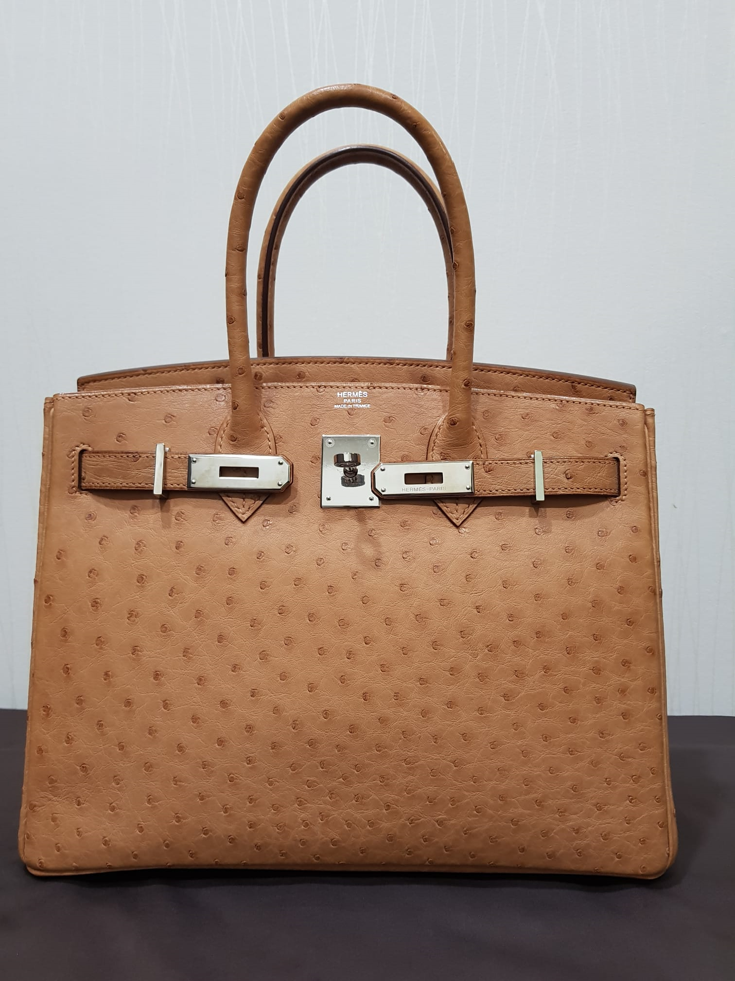 birkin 30 ostrich