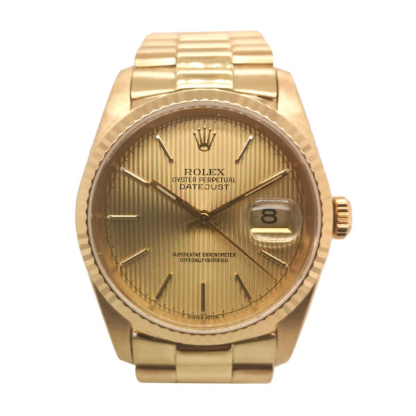 Rolex Datejust 18K Yellow Gold 16238 Watch
