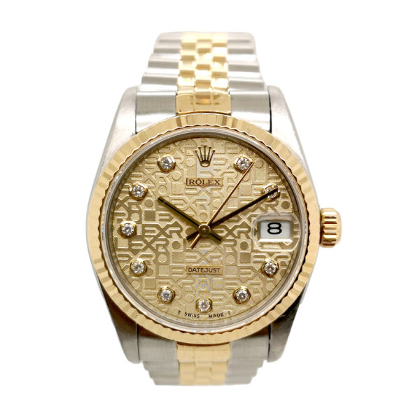 Rolex Datejust Diamond 68273 Watch