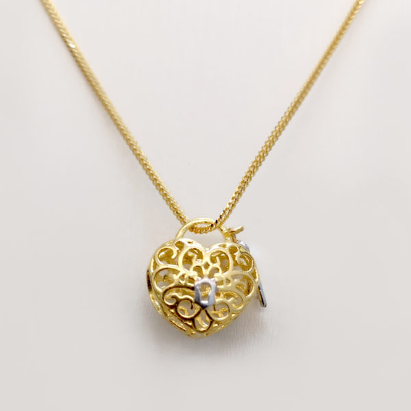 Heart Shape 22K (916) Gold Pendant