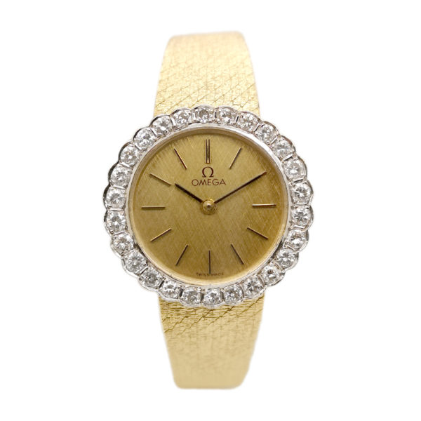Omega Diamond Vintage Watch