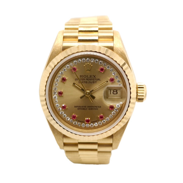 Rolex Datejust Diamond Ruby 69178