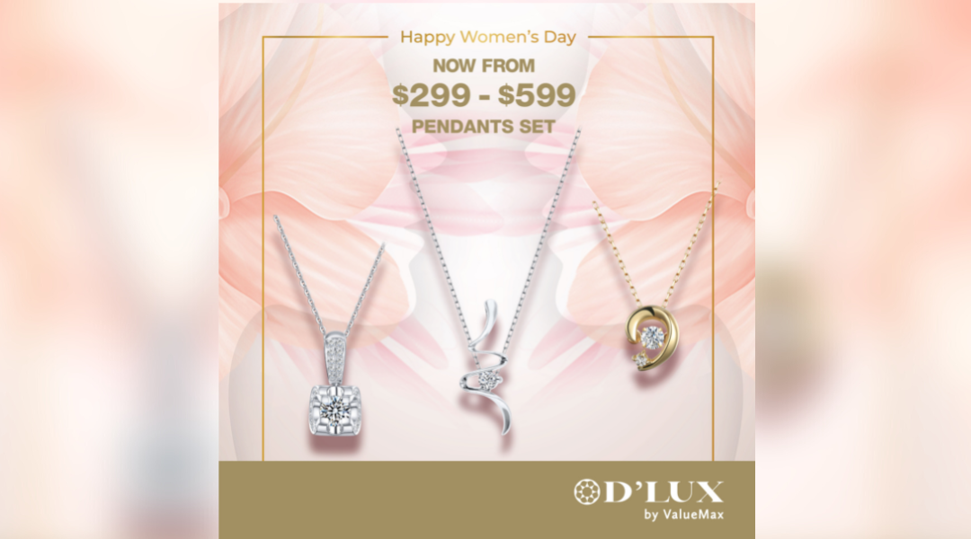 Diamond Pendant - DLux by ValueMax Jewellery