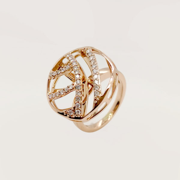 Rose Gold Diamond Ring