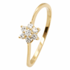18K Yellow Gold Diamond Ring