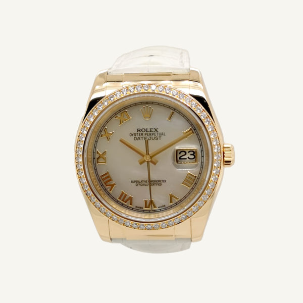 18K Yellow Gold Rolex Datejust MOP 116188