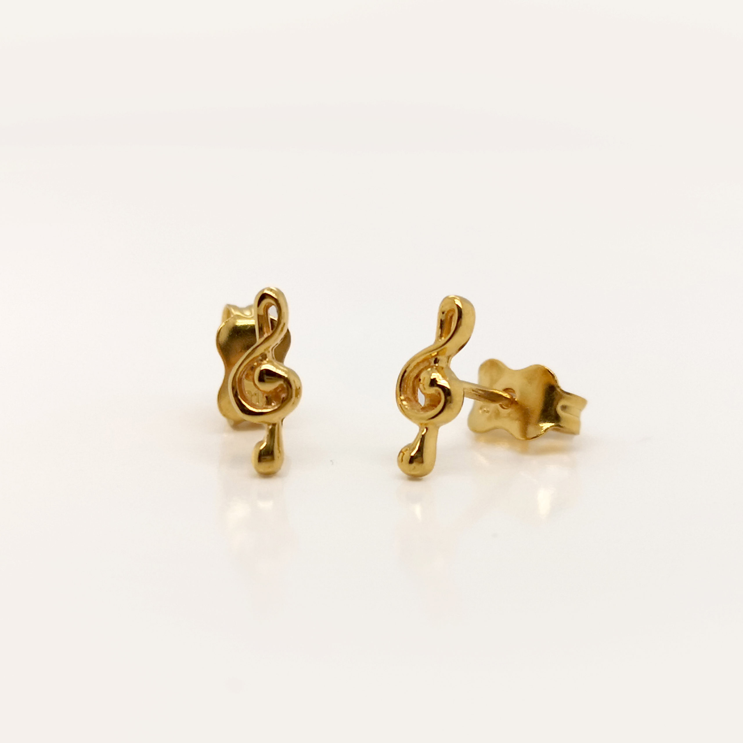 22K Gold Turkey Earstud